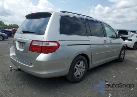 2007 Honda Odyssey Exl z USA, uszkodzony, nr VIN 5FNRL38747B435892